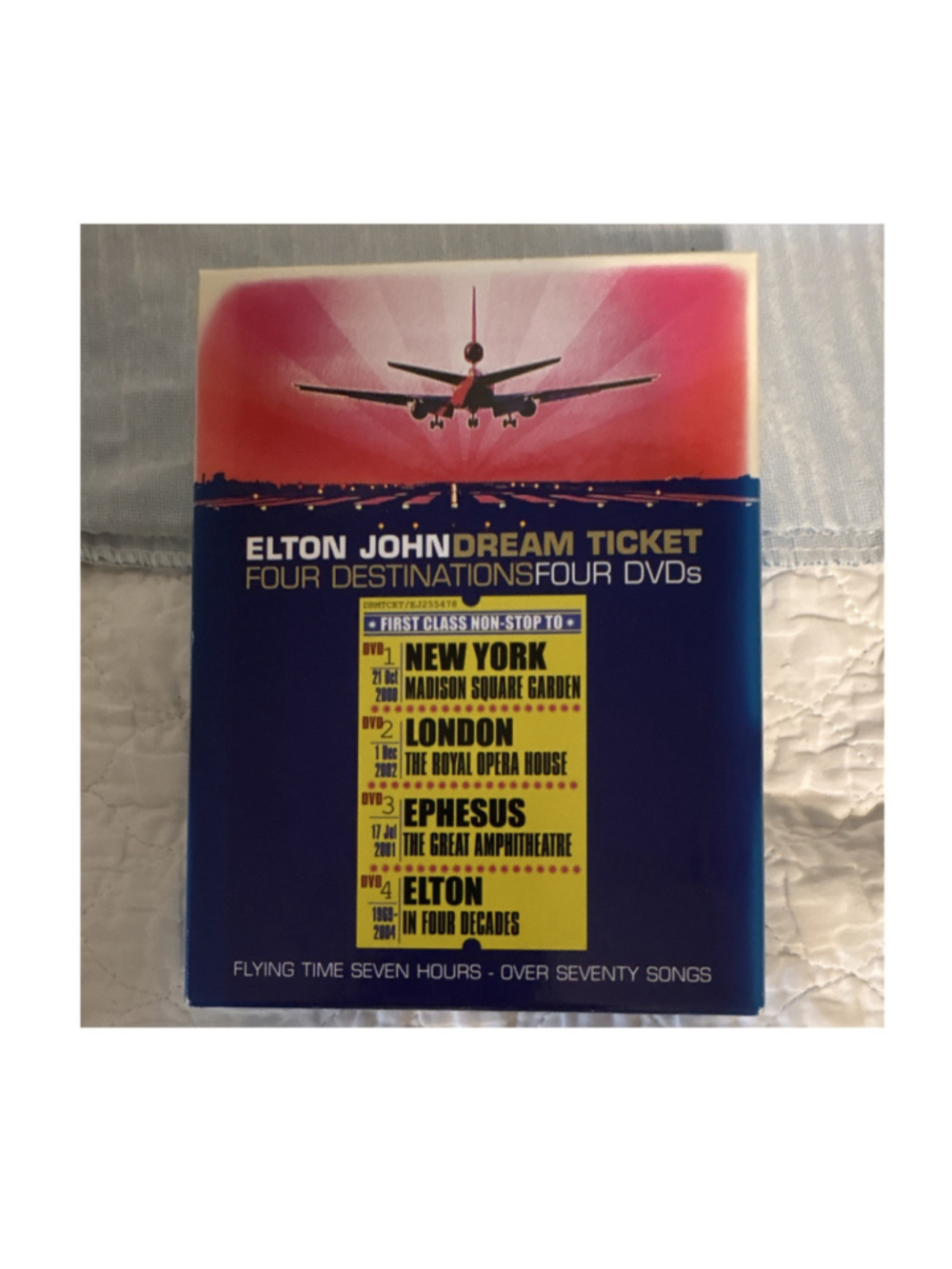 Elton John Dream Ticket Box Set DVD 2004 Retrospective Interviews Music